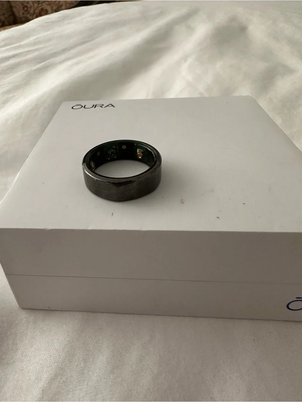The Oura Ring Gen3 Heritage Stealth (Size 12)